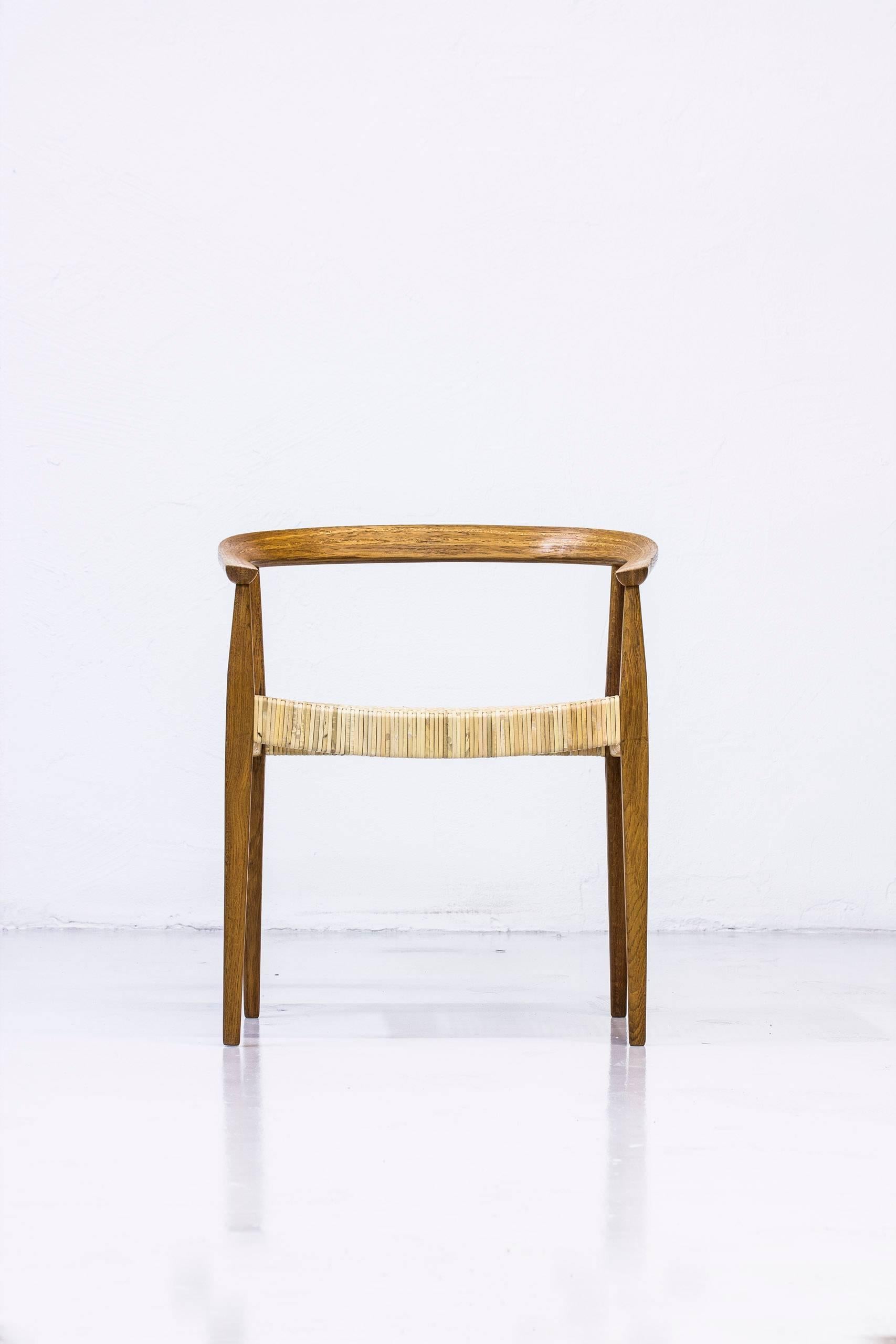 Rotin Fauteuil danois n° 113 de Nanna Ditzel:: années 1950