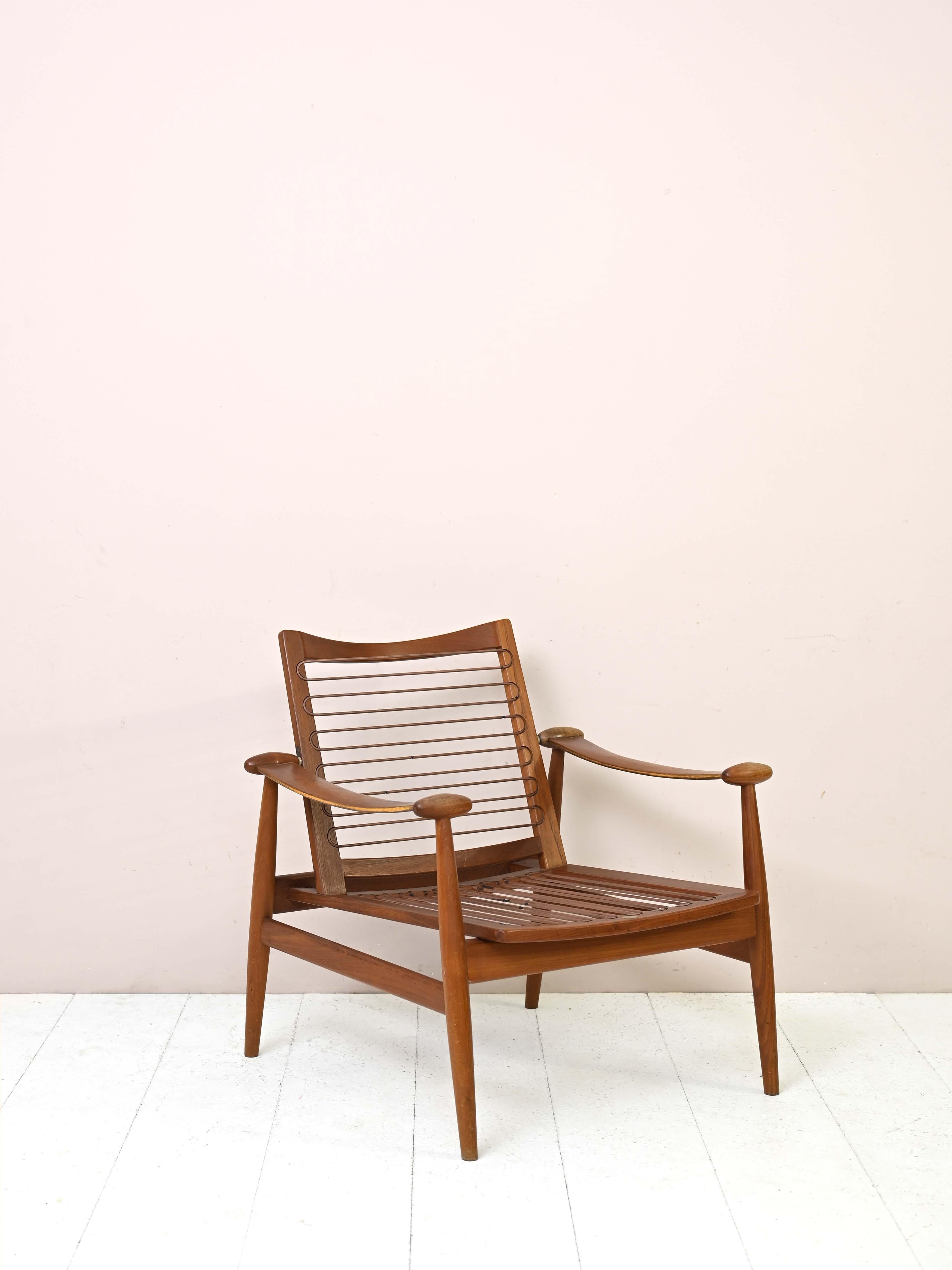Dänischer Sessel von Finn Juhl für France & Son (Skandinavische Moderne) im Angebot