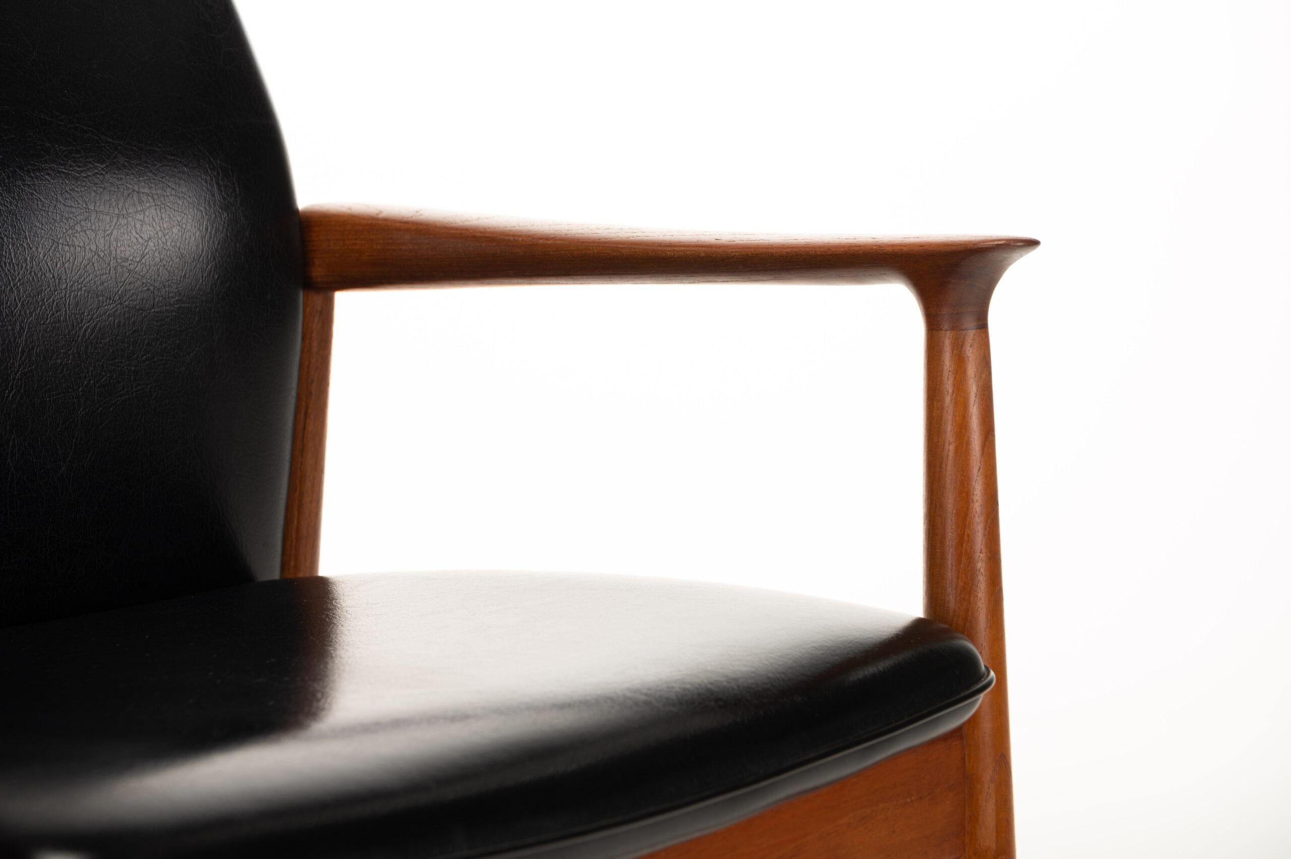 Danish Armchair by Grete Jalk for Glostrup, Denmark 1960s 1