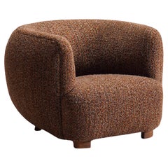 Danish Armchair, circa 1940. New Upholstery.