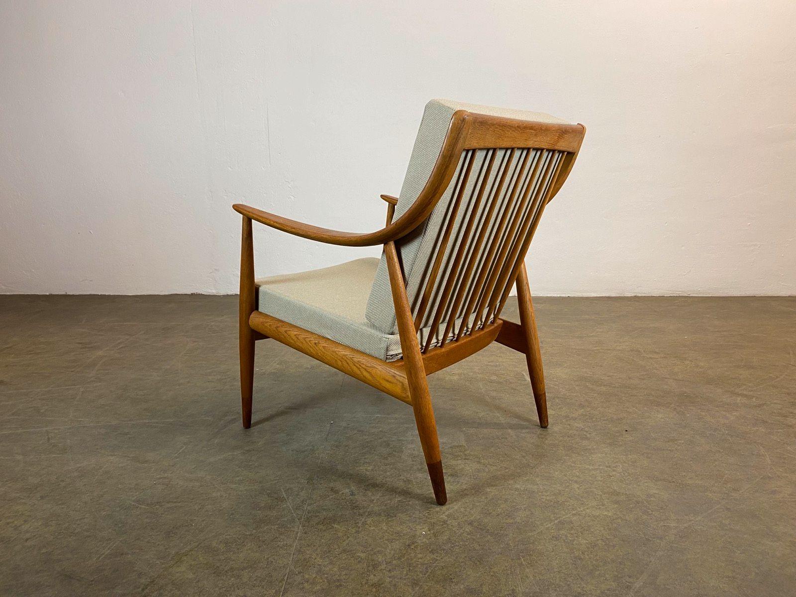 Danese Poltrona danese France & Son Mid Century Teak Vintage