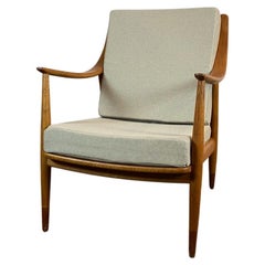 Danish armchair France & Son Mid Century Teak Vintage