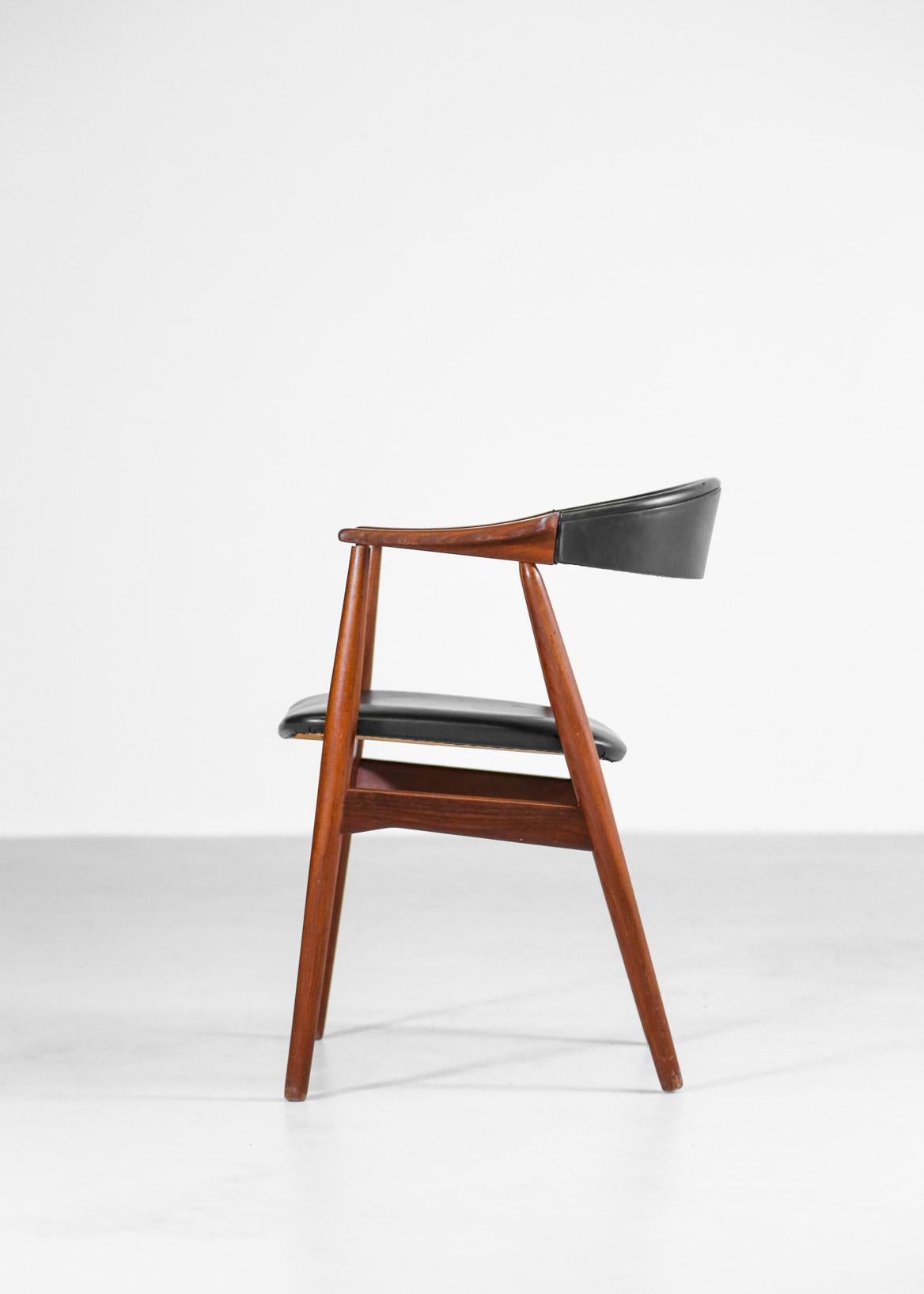 Scandinavian Modern Danish Armchair in Teak, Scandinavian Design, 1960s