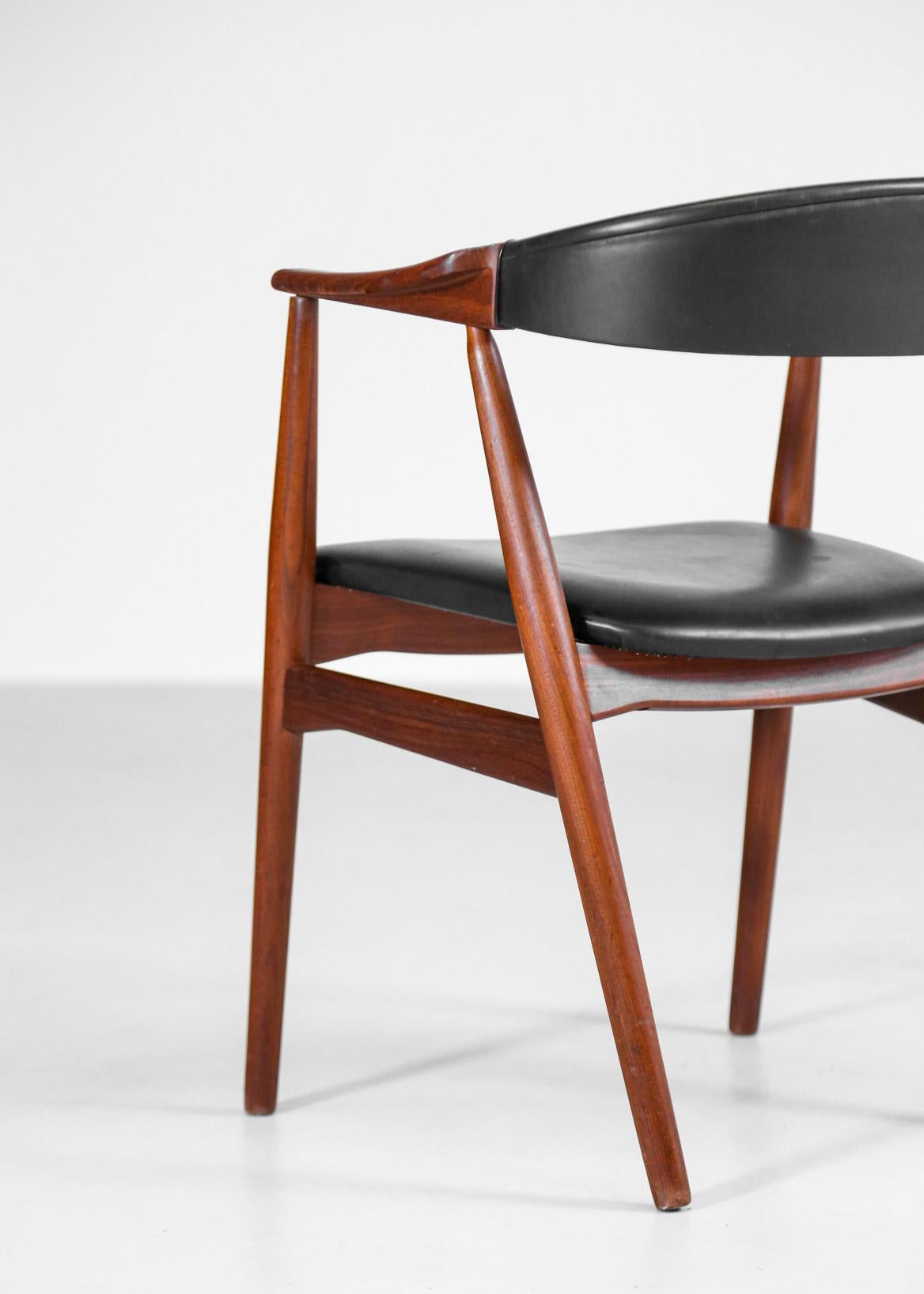 20th Century Danish Armchair in Teak, Scandinavian Design, 1960s