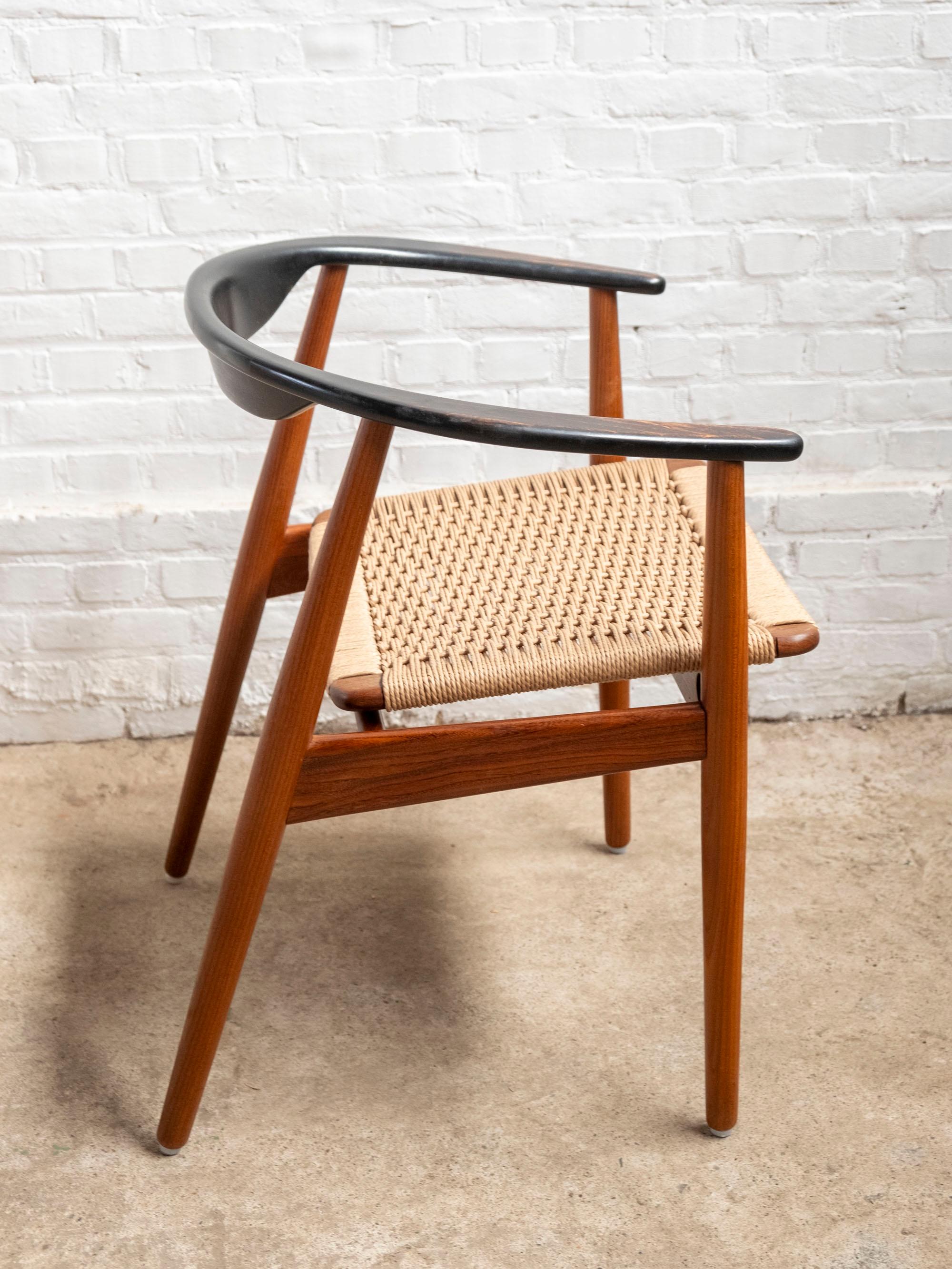 Mid-20th Century Danish Armchair in Teak, Unknown Designer, 1960s For Sale