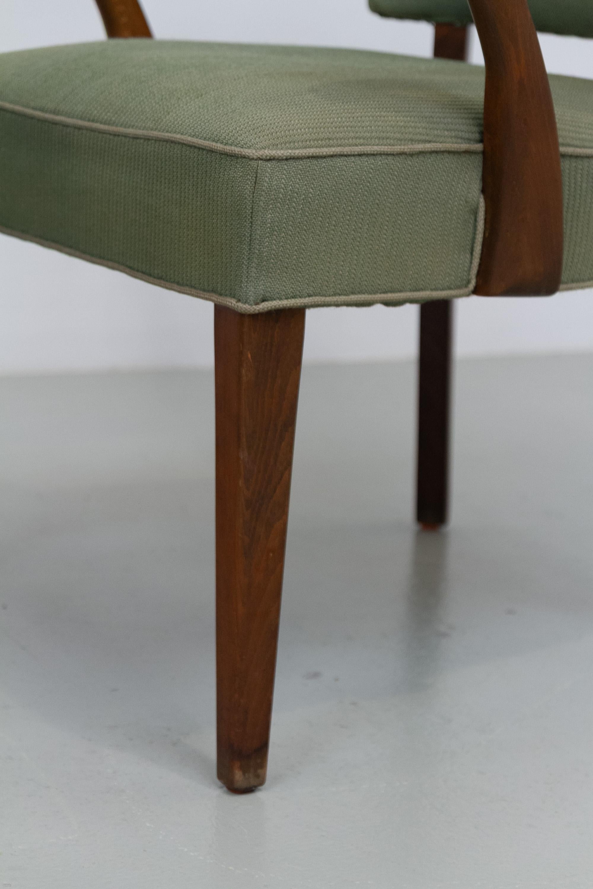 Sillones daneses de Alfred Christensen para Slagelse Møbelværk, década de 1940. Juego de 2. en venta 2