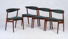 Danish Armchairs in Teak, 1960s, Set of 4