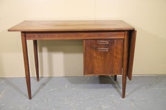 Danish Arne Vodder Designed Teak Drop-Leaf Desk