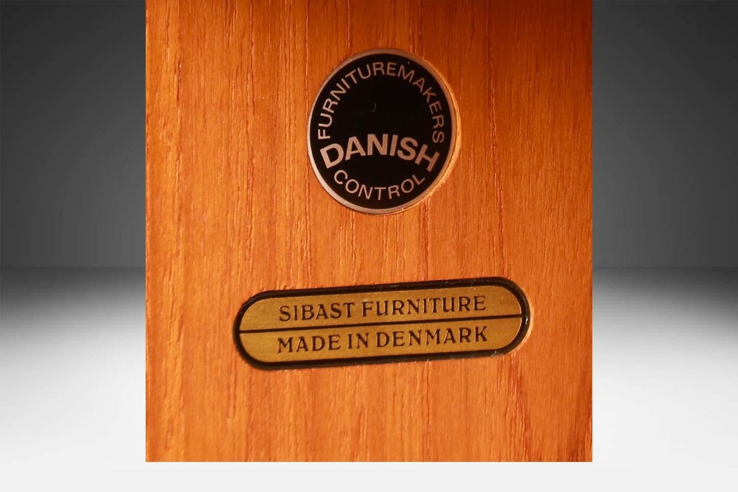 Danish Arne Vodder for Sibast Mid Century Sideboard Credenza 1950s For Sale 1