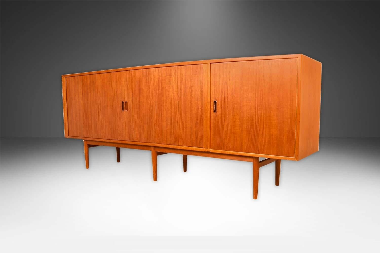 Danish Arne Vodder for Sibast Mid Century Sideboard Credenza 1950s For Sale 3