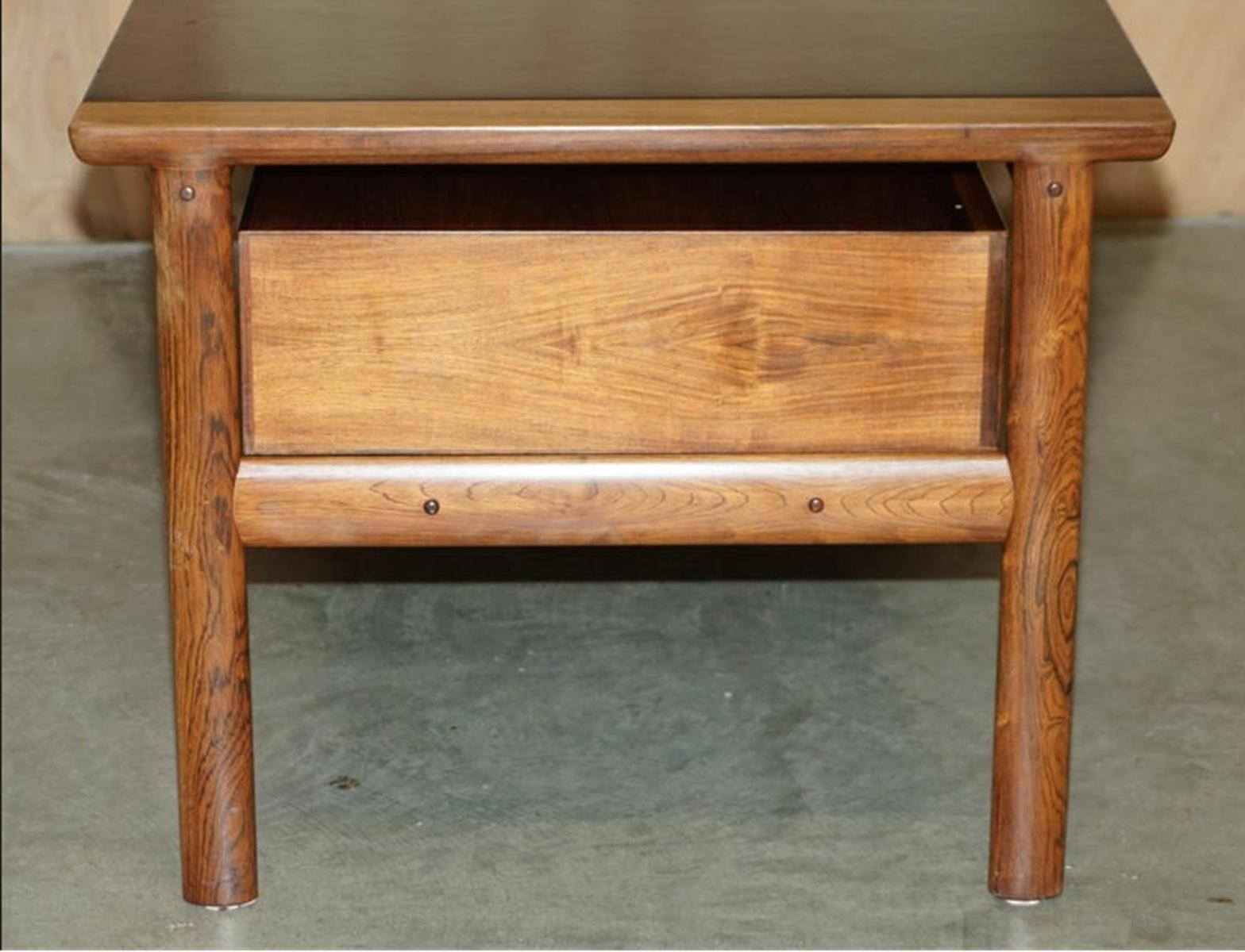 Arne Vodder danese per Sibast modello 419 e 223, scrivania e poltrona in legno duro. in vendita 7