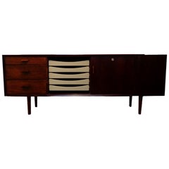 Danish Arne Vodder Sideboard in Brazilian Rosewood by Sibast Mobler, 1960s