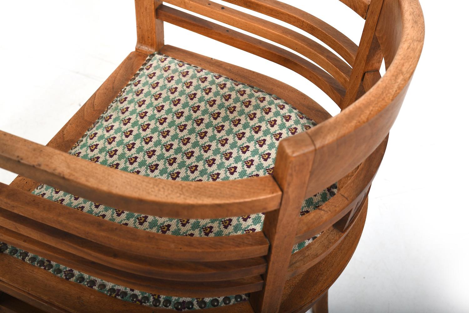 Sillón Art Decó danés años 20 en estado original en Bueno estado para la venta en Handewitt, DE