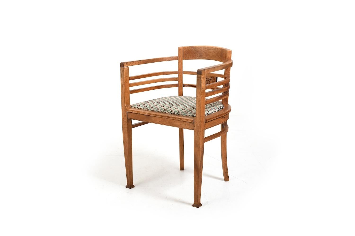 Sillón Art Decó danés años 20 en estado original principios del siglo XX en venta
