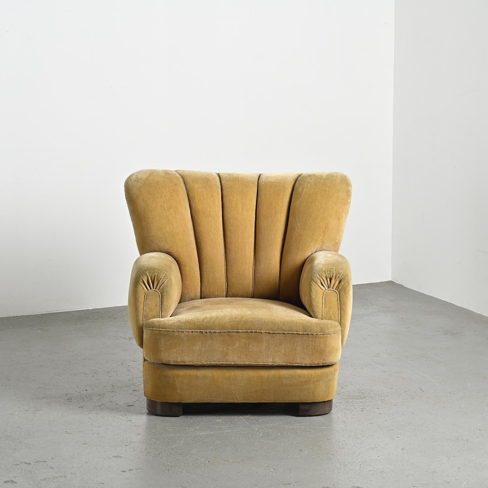 Danish Art Deco Armchairs, 1940s, Set of 2 For Sale 2