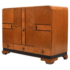 Danish Art Deco Bar Cabinet 1930s