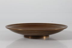 Danish Art Deco Bronze Dish in Tinos + Axel Salto Style Made in Denmark 1940-50