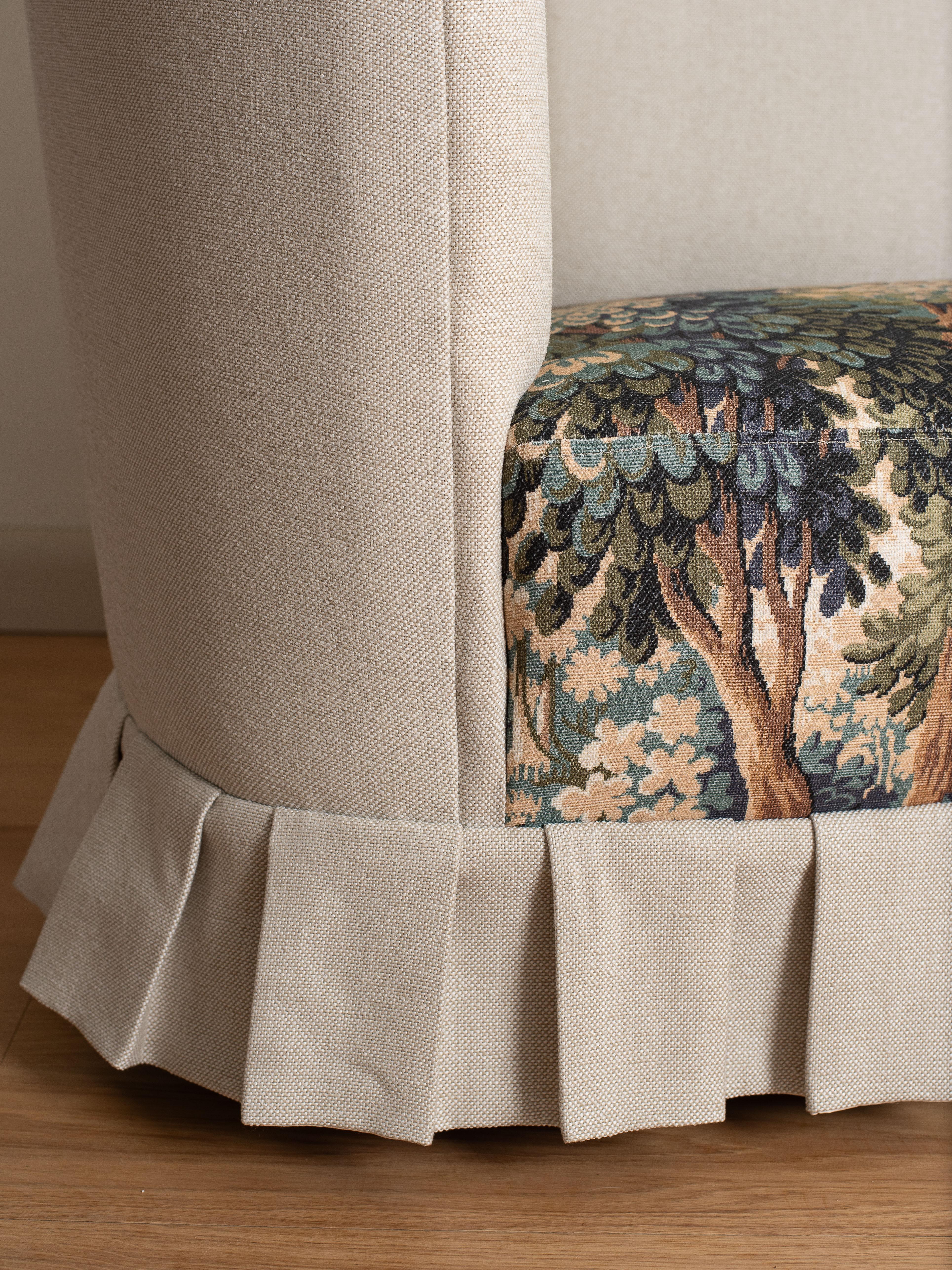 20ième siècle Canapé danois Art Déco incurvé en vente