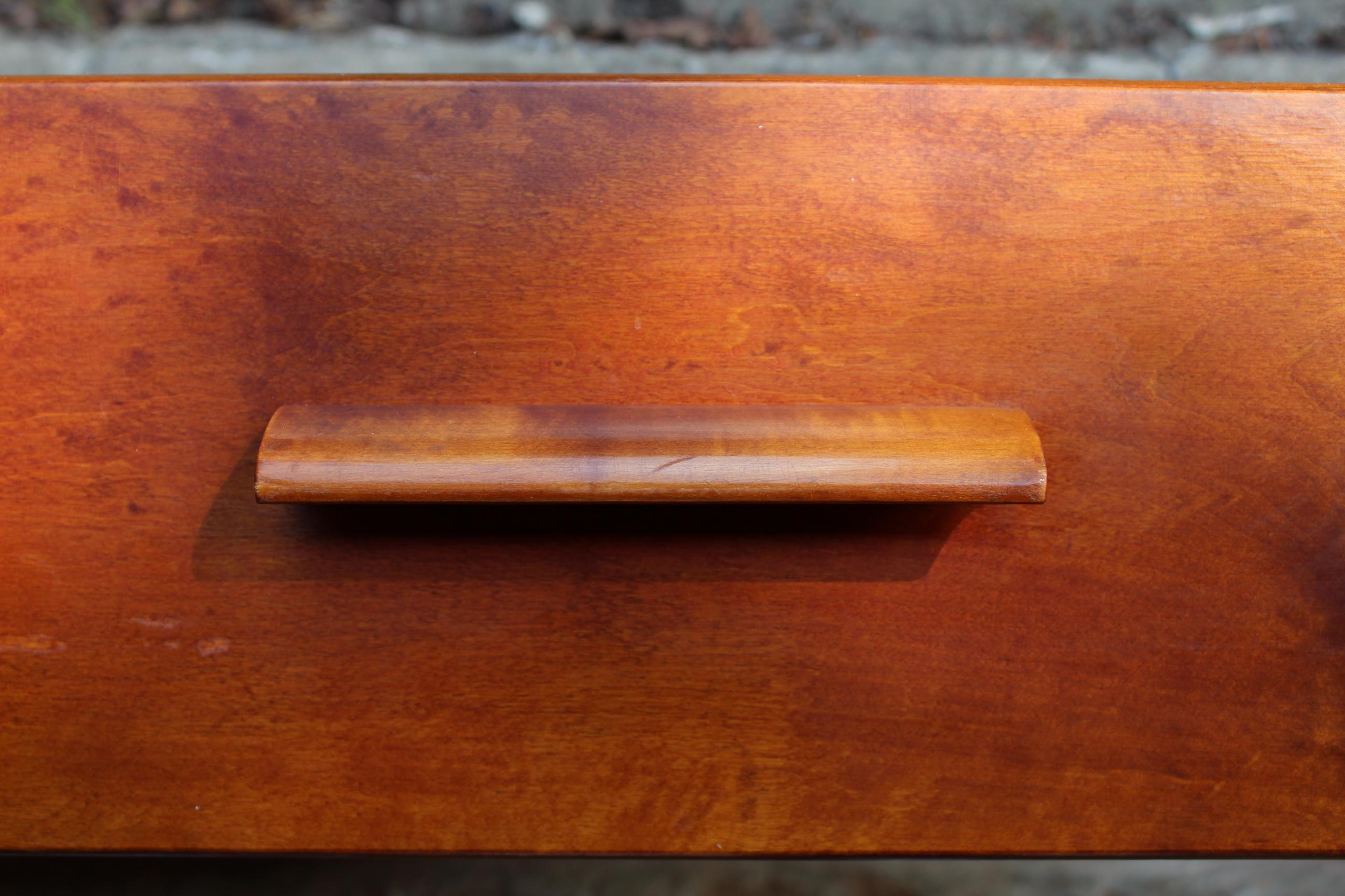 Comò danese Art Deco con 3 cassetti realizzato da un abile falegname danese del 1930 in vendita 2