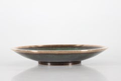 Danish Art Deco Just Andersen Decorative Bowl of Bronze, Verdigris Patina 1930s