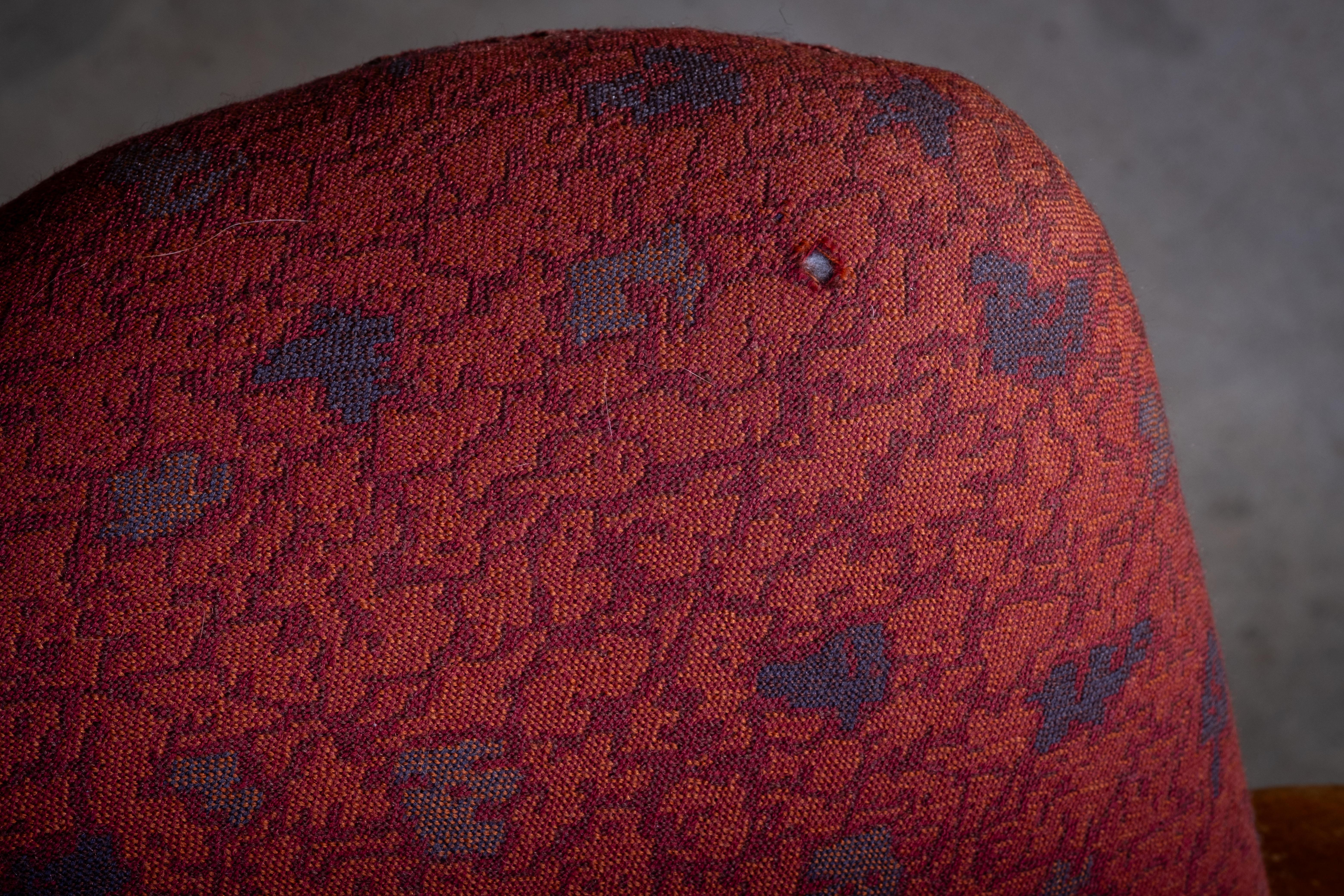 Chaise longue danoise Art déco attribuée à Viggo Boesen, années 1950 en vente 2