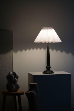 Danish Art Deco Rare Table Lamp by Just Andersen in Diskometal, Model 2288, 1920