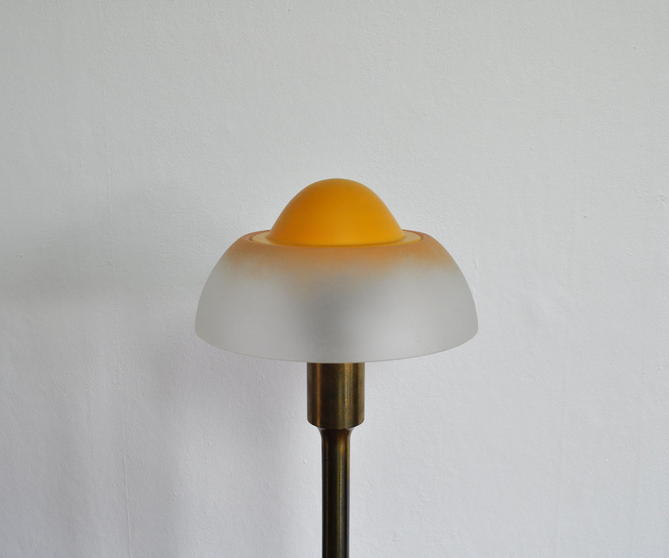 20th Century Danish Art Deco Table Lamp 'Fried Egg' by Fog & M�ørup, 1930s