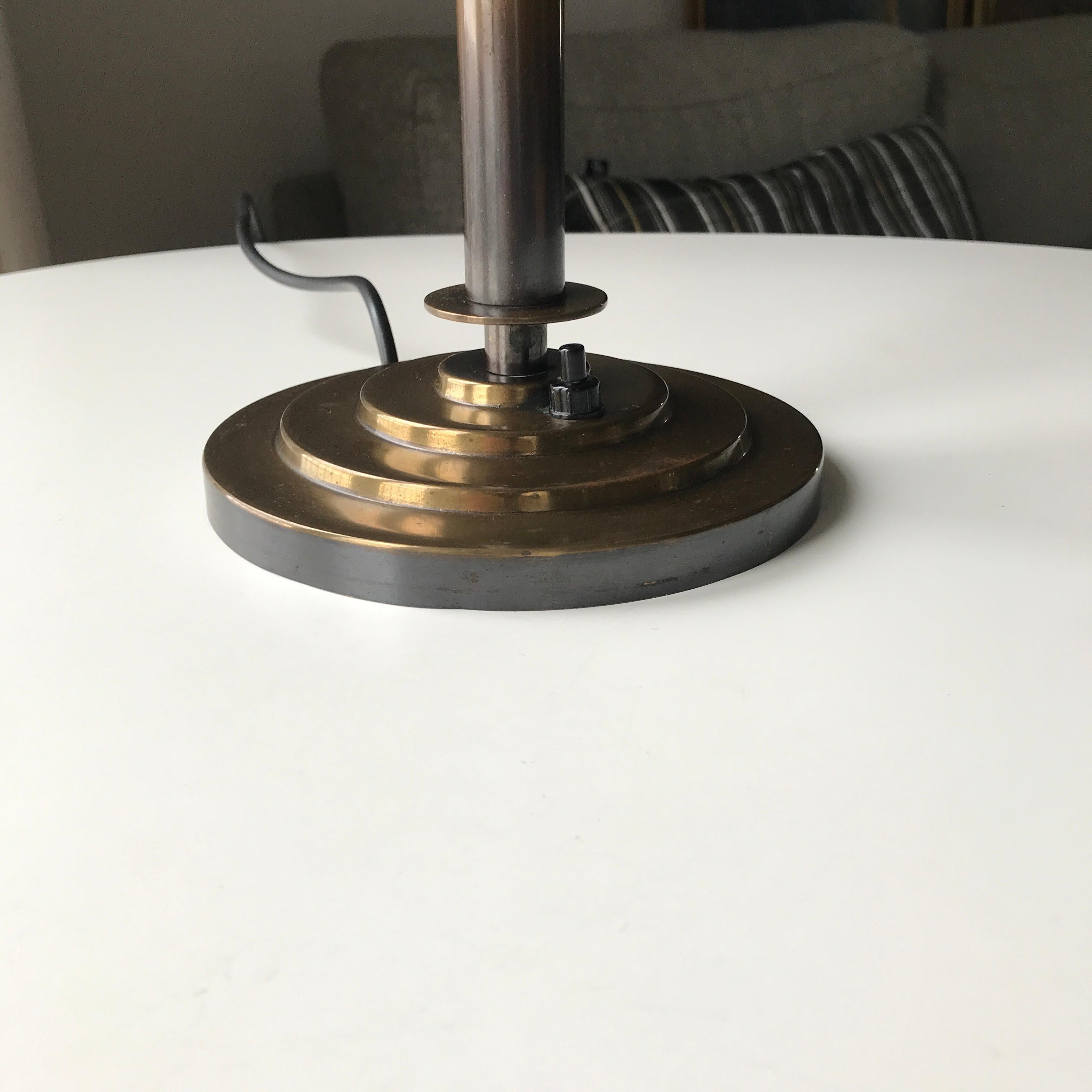 Danish Art Deco Table Lamp Voss For Sale 6