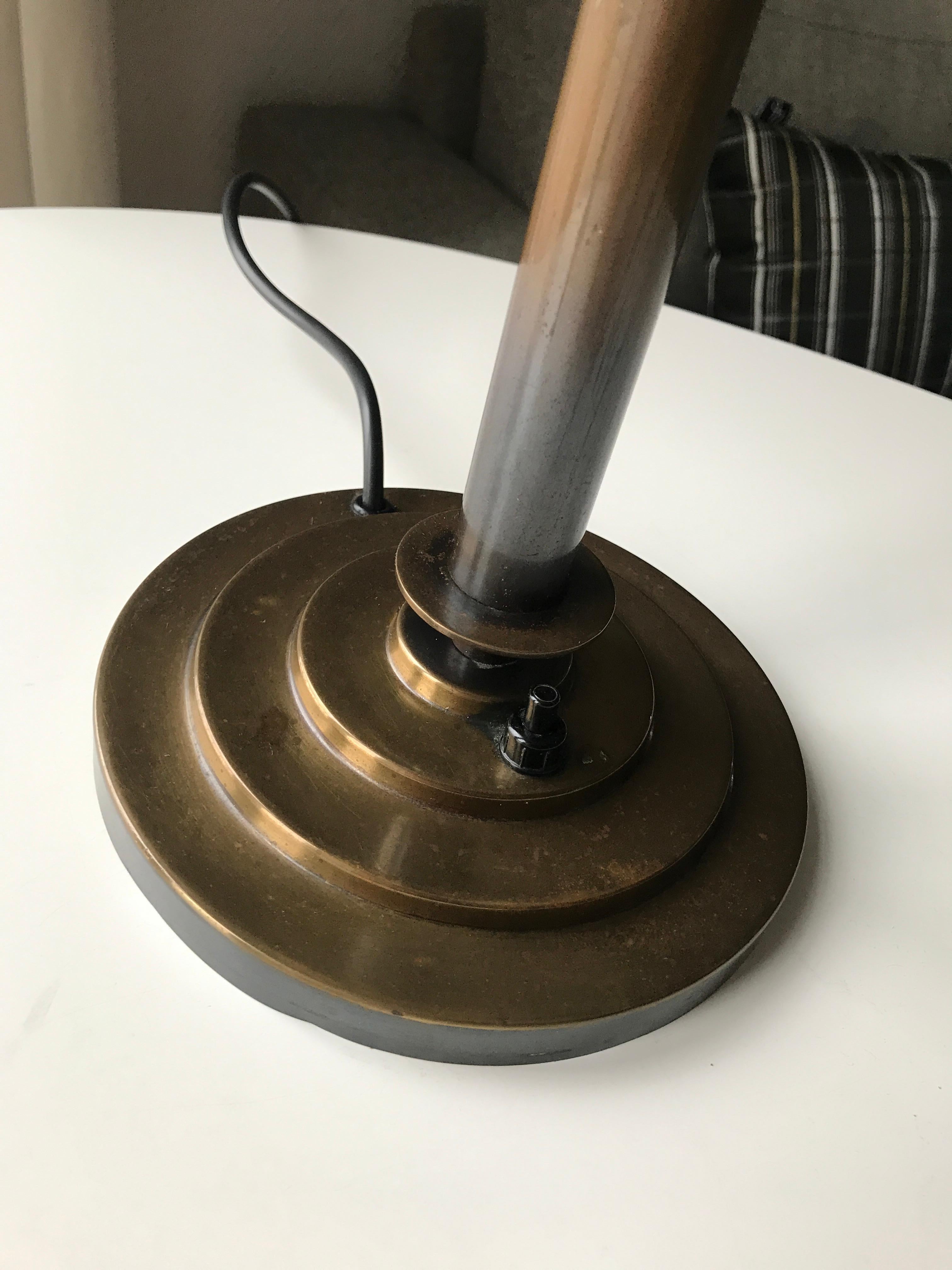 Danish Art Deco Table Lamp Voss For Sale 7