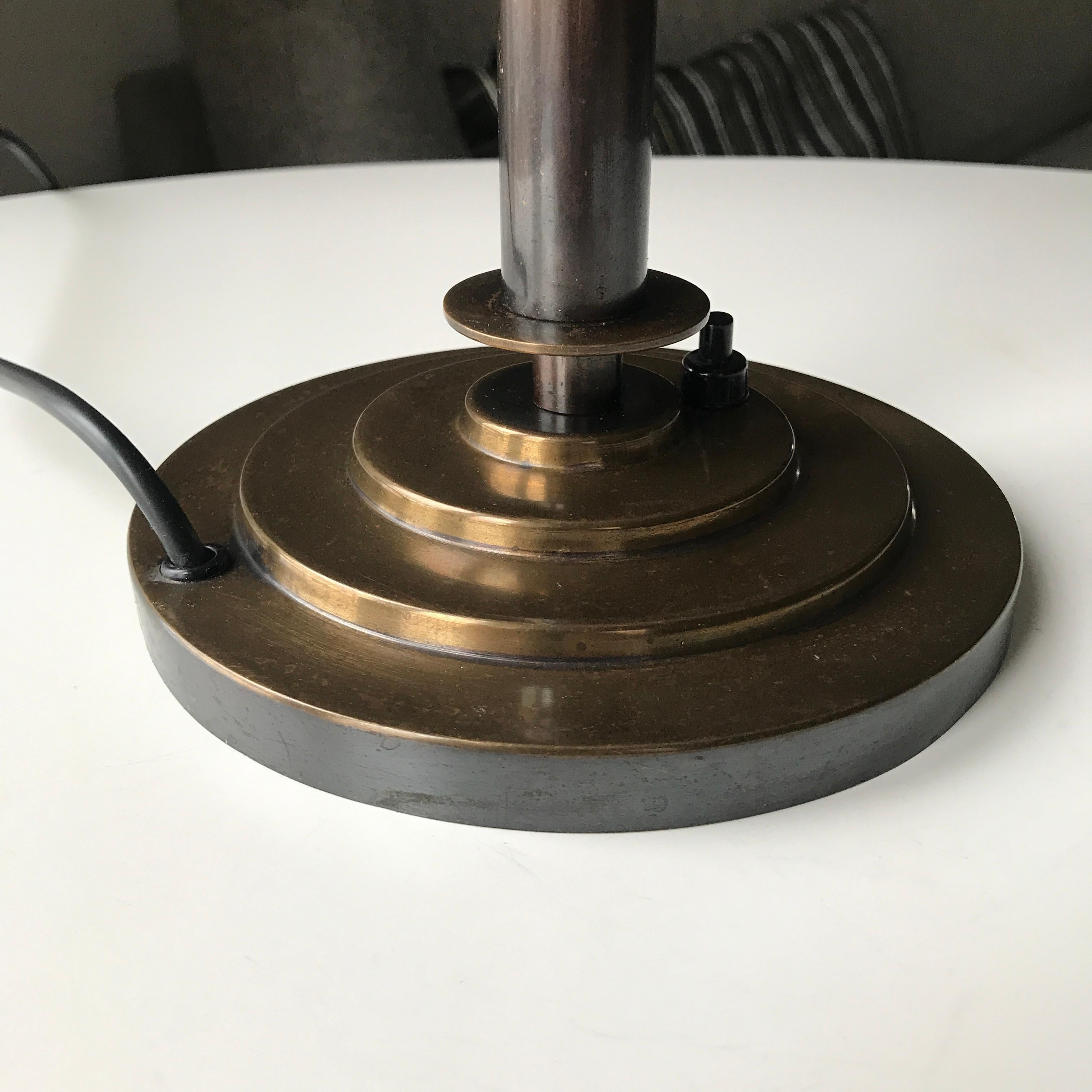 Danish Art Deco Table Lamp Voss For Sale 8