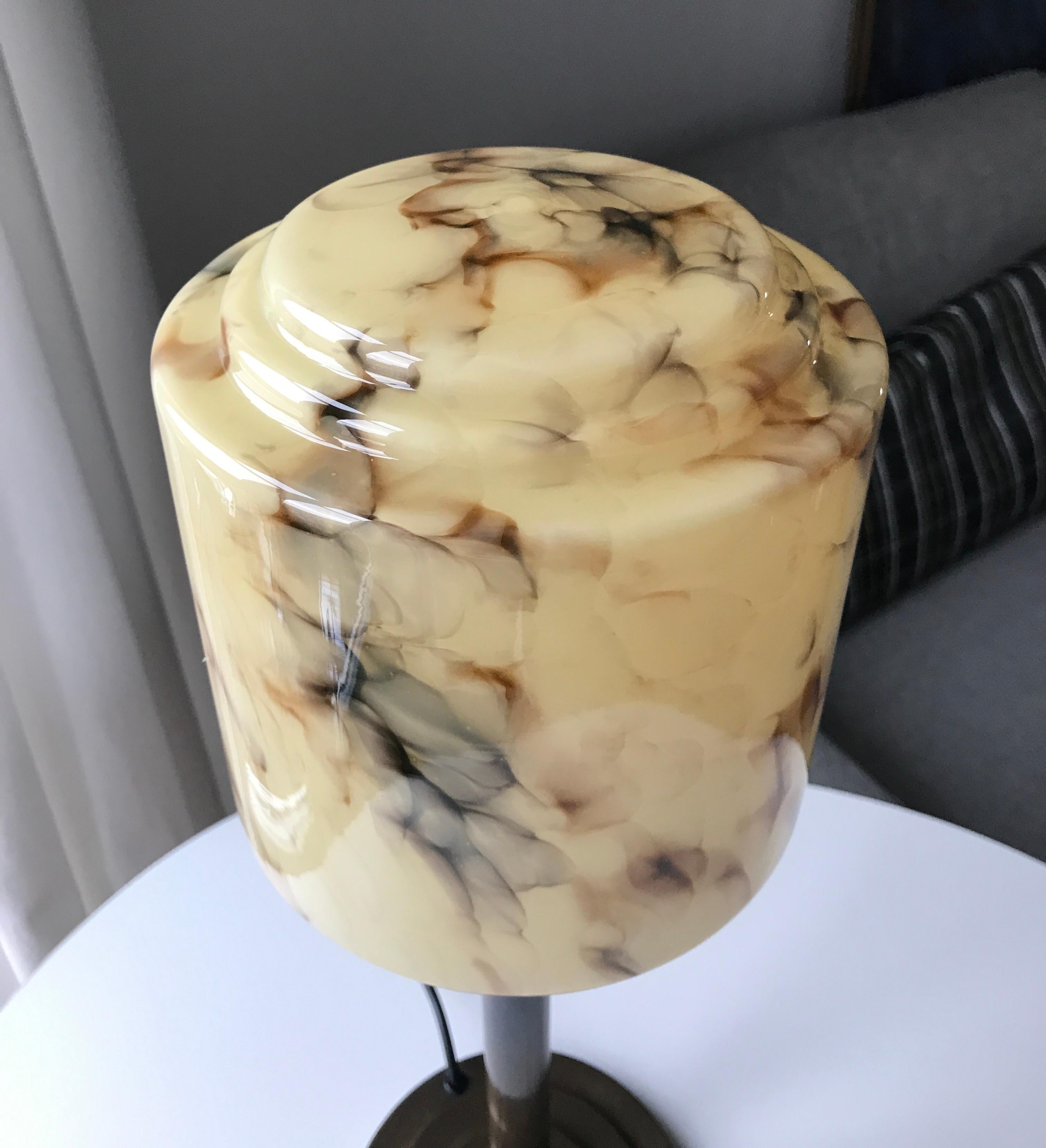 Danish Art Deco Table Lamp Voss For Sale 2