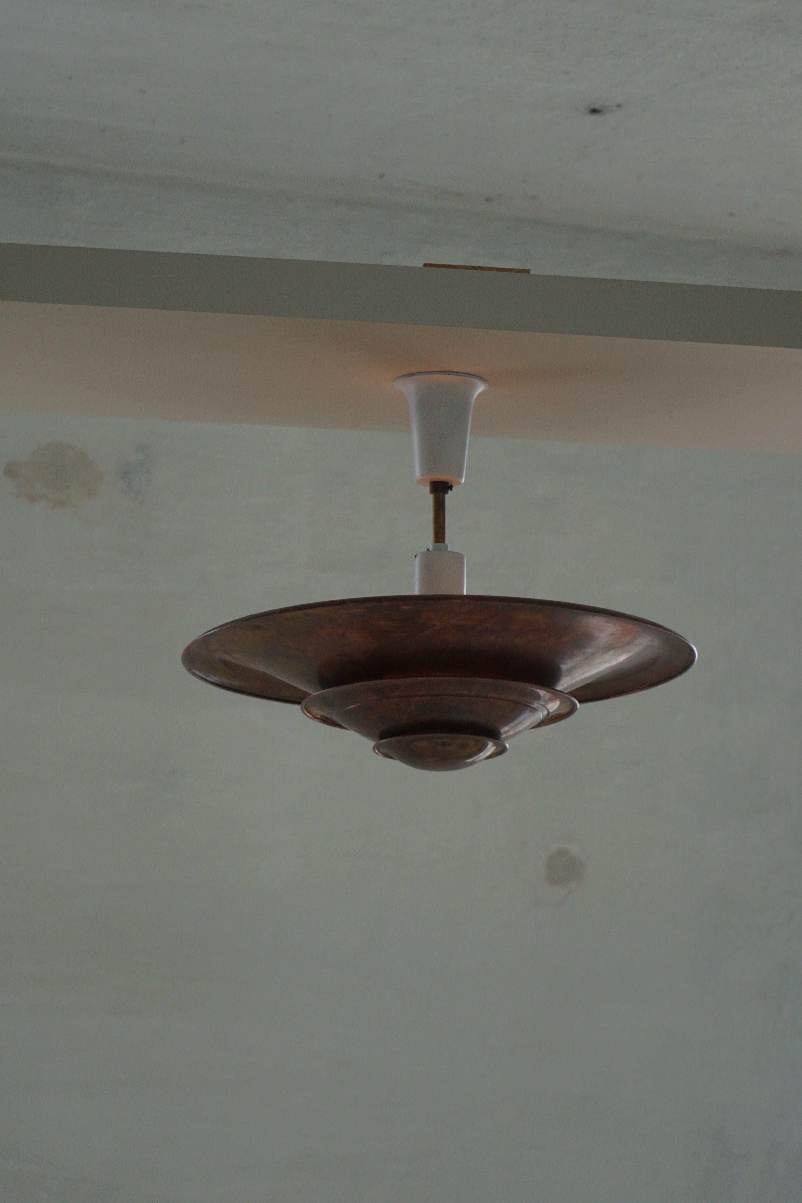 Danese Ciondolo danese Art Deco a luce abbagliante di Louis Poulsen, modello 