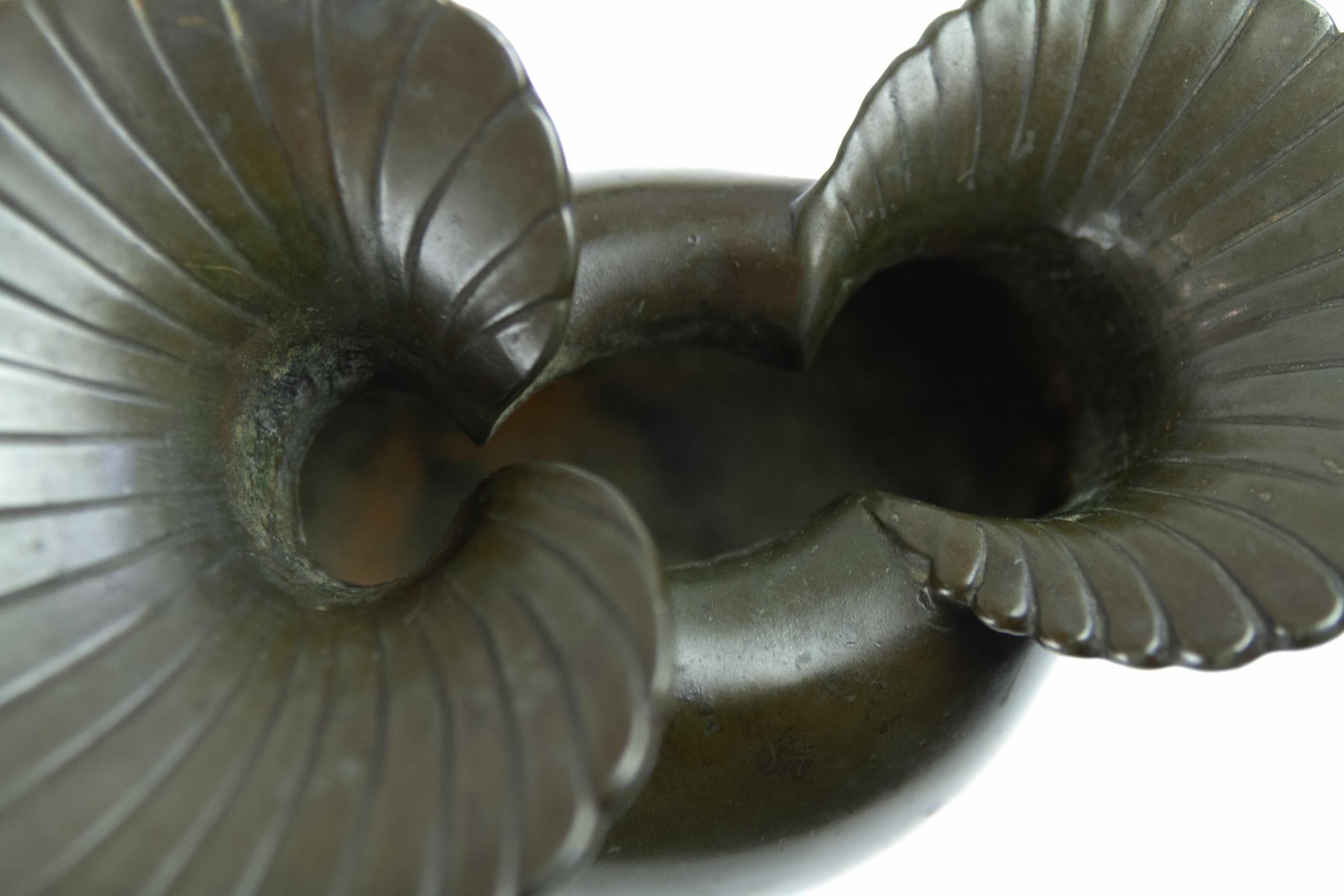 Vaso danese Art Deco di Just Andersen, anni '30. in vendita 3