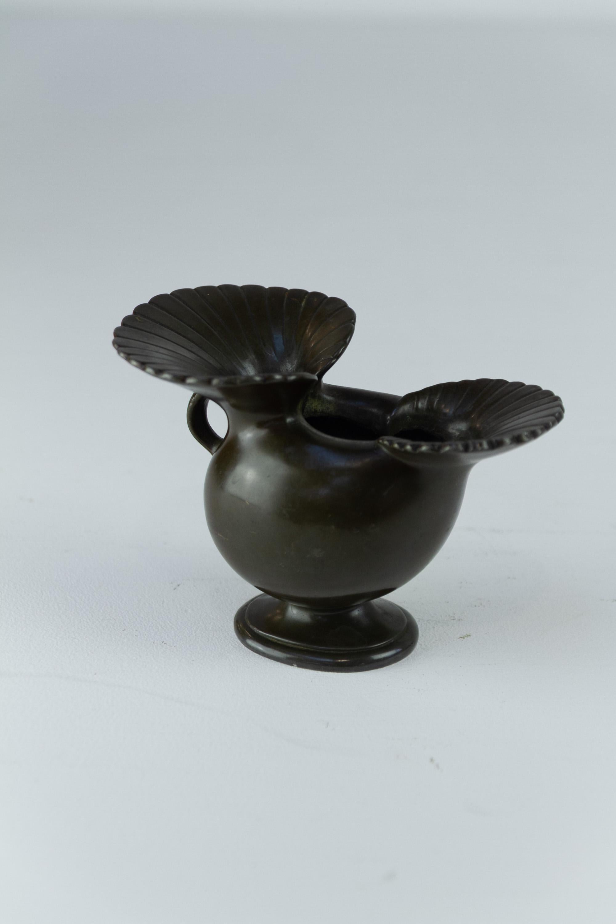 Vaso danese Art Deco di Just Andersen, anni '30. in vendita 4