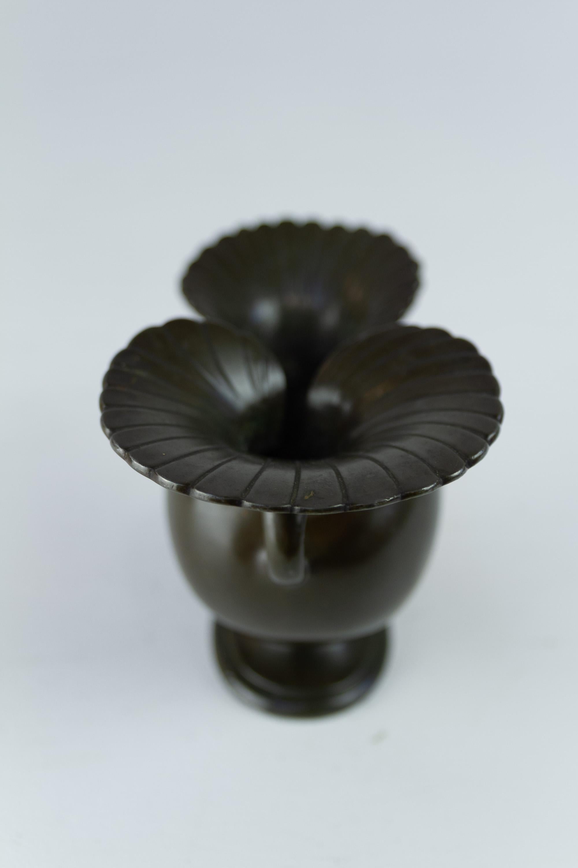 Art Déco Vaso danese Art Deco di Just Andersen, anni '30. in vendita