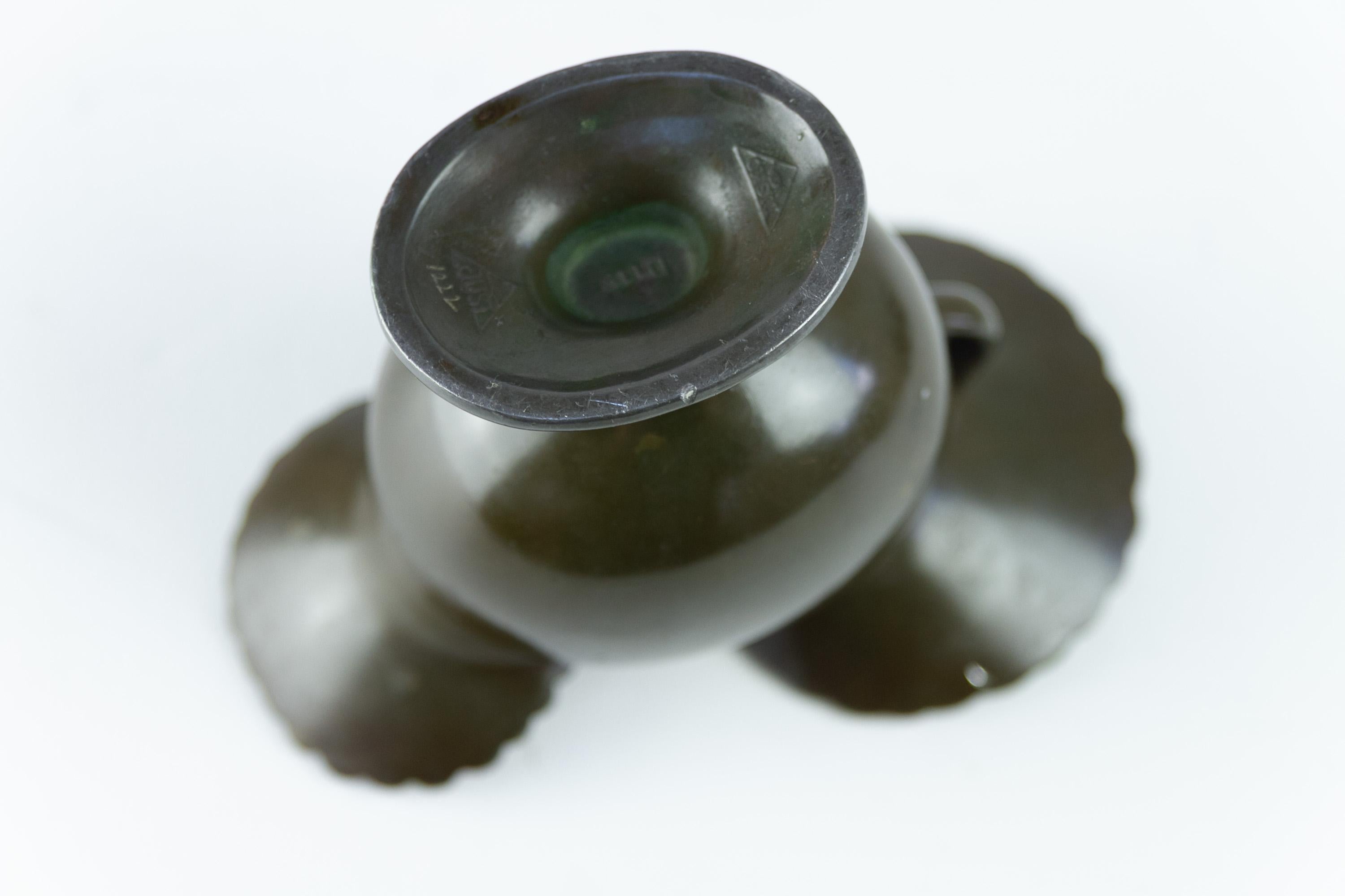 Metà XX secolo Vaso danese Art Deco di Just Andersen, anni '30. in vendita