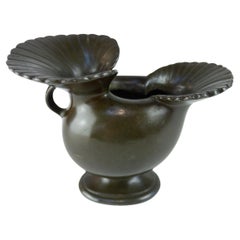 Danish Art Deco Vase by Just Andersen, 1930s.