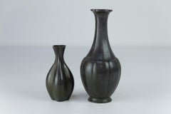 Danish Art Deco Vases by Just Andersen, 1940s. Set of 2.
