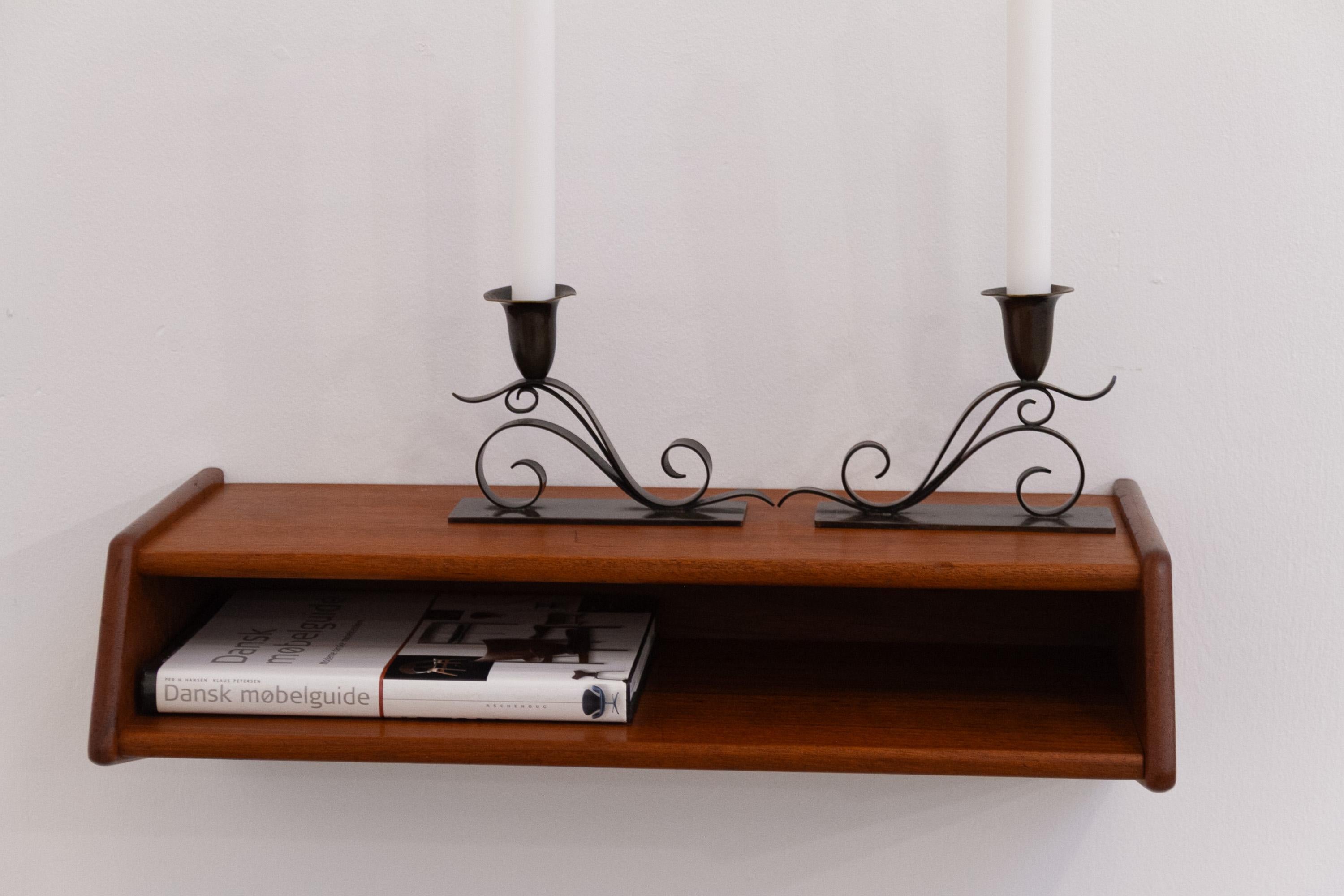 Portacandele danese in stile Art Nouveau di H. H. Bronzo, anni '20. Set di 2. in vendita 10