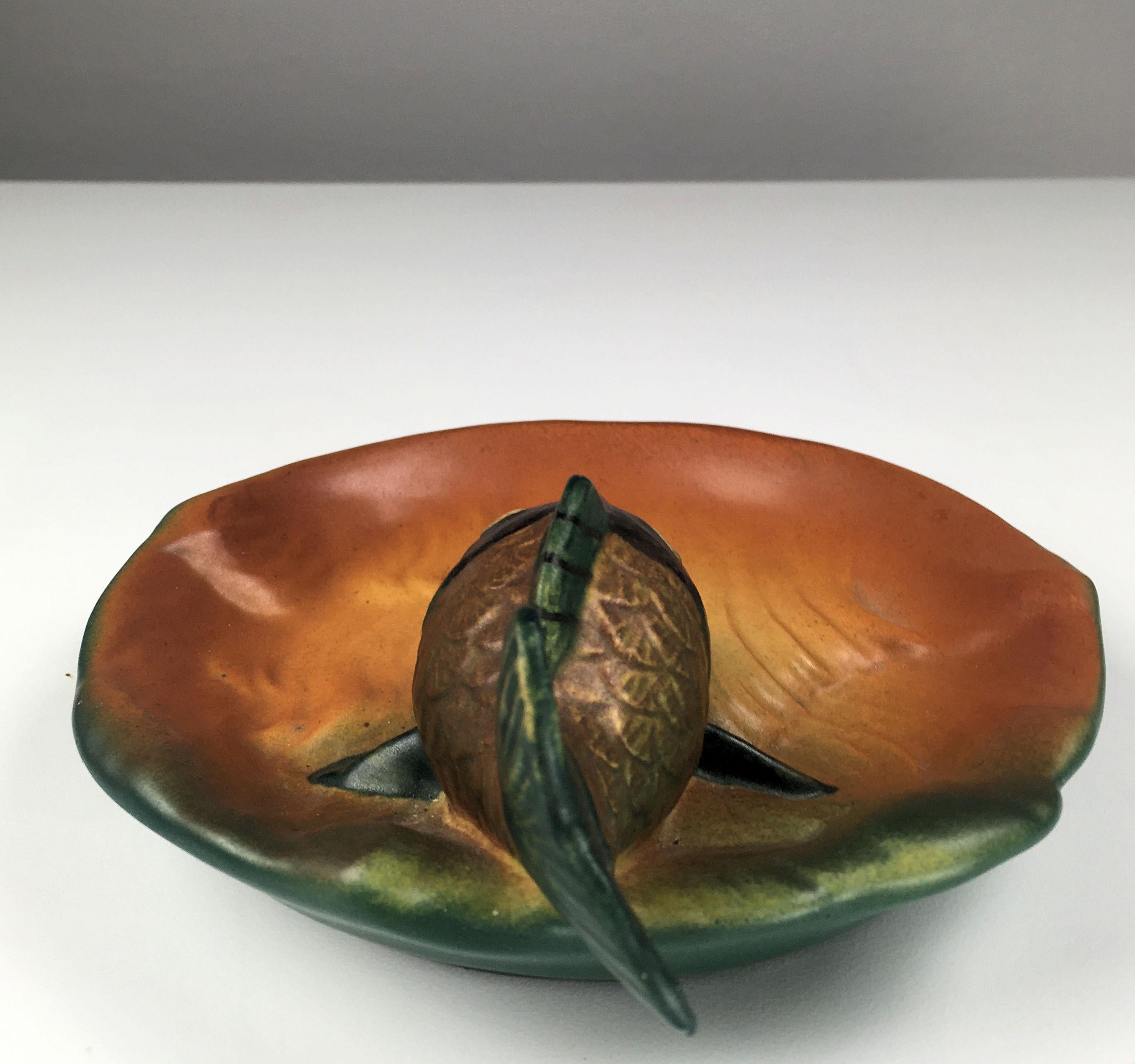 Ceramica Vassoio / ciotola per cenere in stile Art Nouveau danese di Axel Sorensen per P. Ipsens Enke in vendita