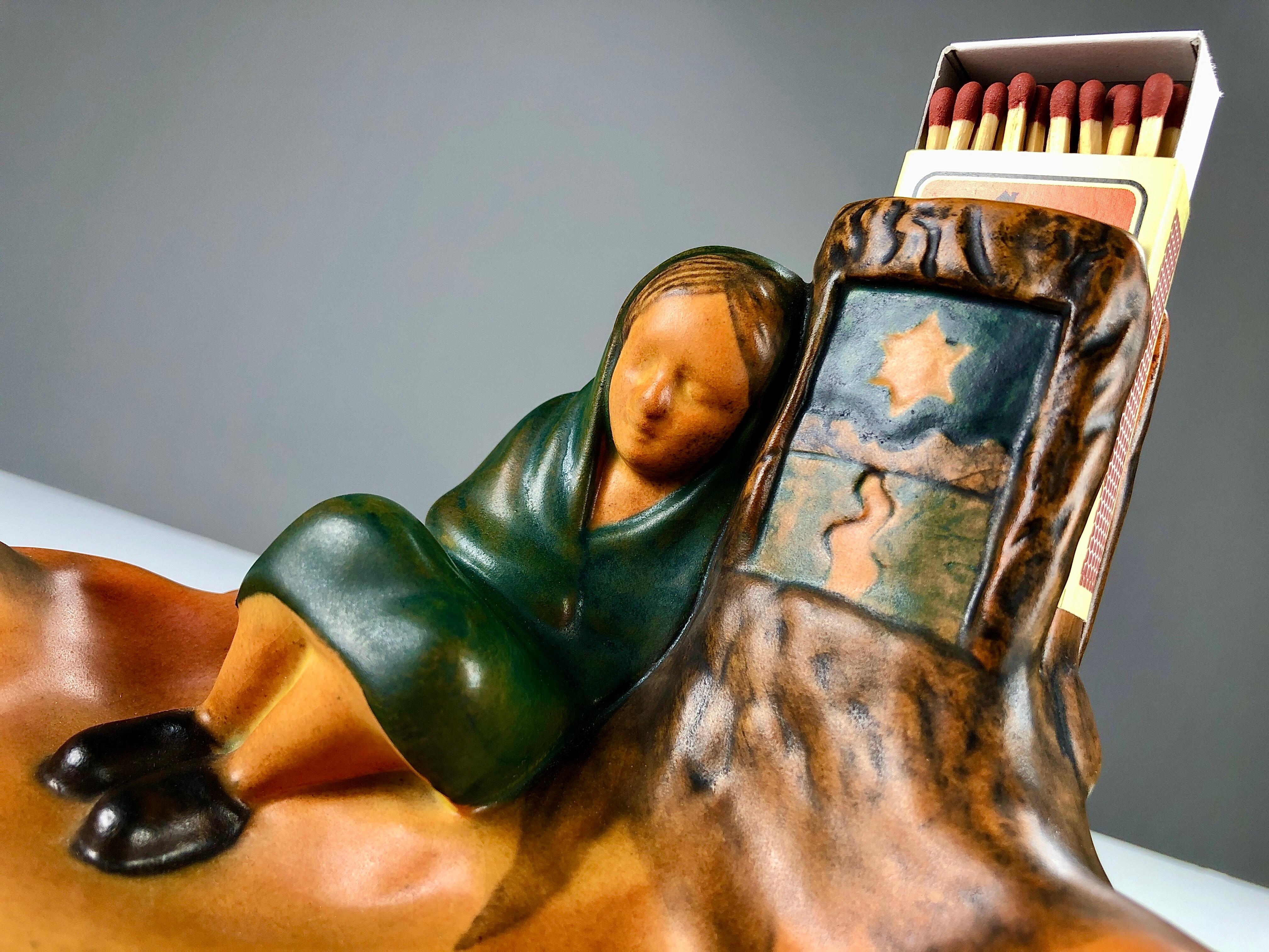 Vassoio per fiammiferi e cenere danese del 1920 in stile Art Nouveau realizzato a mano da P. Ipsens Enke in vendita 2