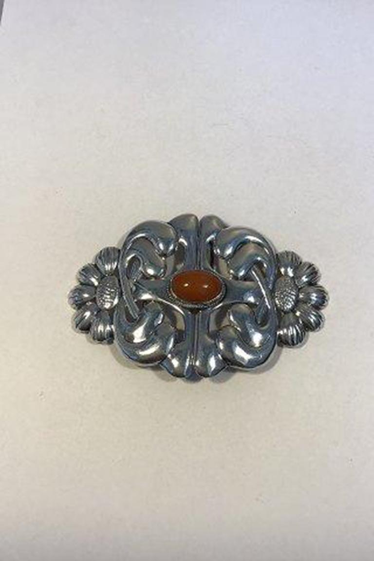 amber belt buckle