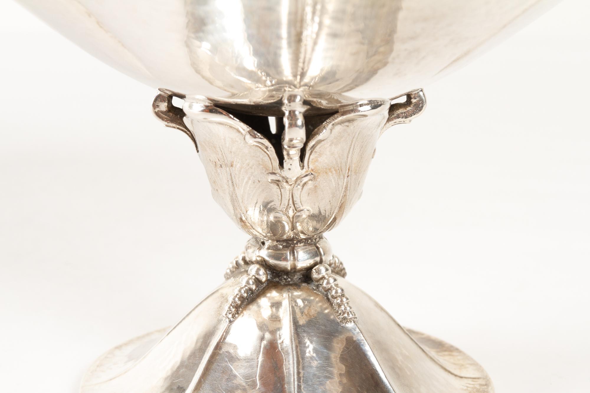 Danish Art Nouveau Silver Centerpiece, 1920s 3