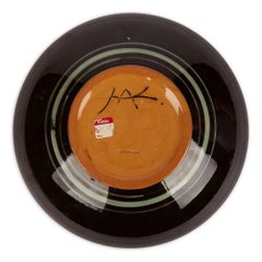 Cuenco de cerámica artística danesa de Herman August Kahler, siglo XX