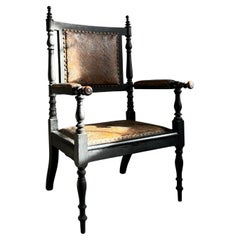 Antique Danish Artist made Arts and Crafts Chair, Denmark 1890’s