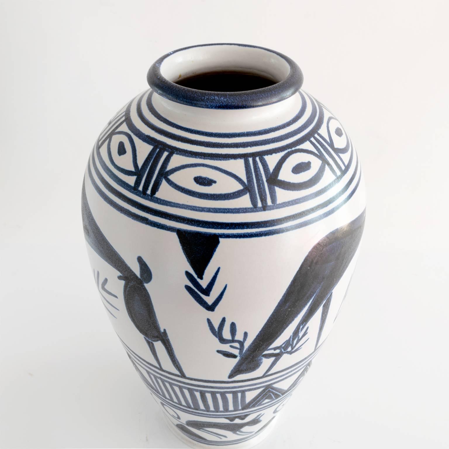Scandinavian Danish Artist Mette Doller Vase for the Swedish Company Andersson & Johansson