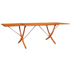 Danish AT-304 Dining Table by Hans J. Wegner for Andrea Tuck