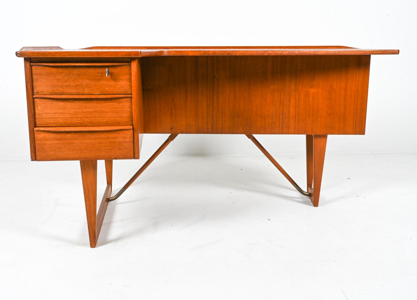 Mid-Century Modern Danish Atomic Modern Teak 