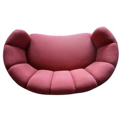 Danish "Banan" Curved Sofa from the 1940s