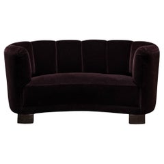 Danish Banana Sofa, 1940's
